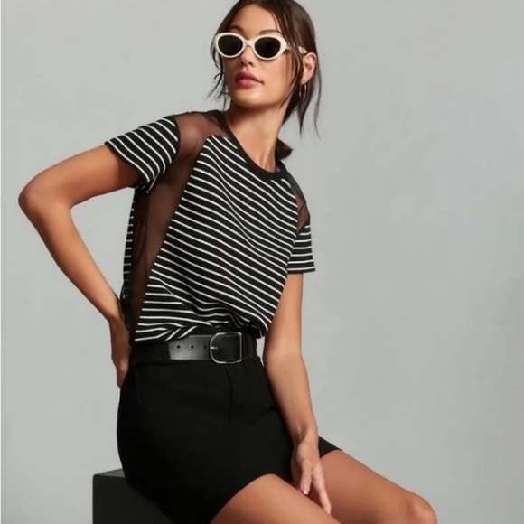 Anthropologie Tops - Maeve Anthropologie Size XS Black Knit Top